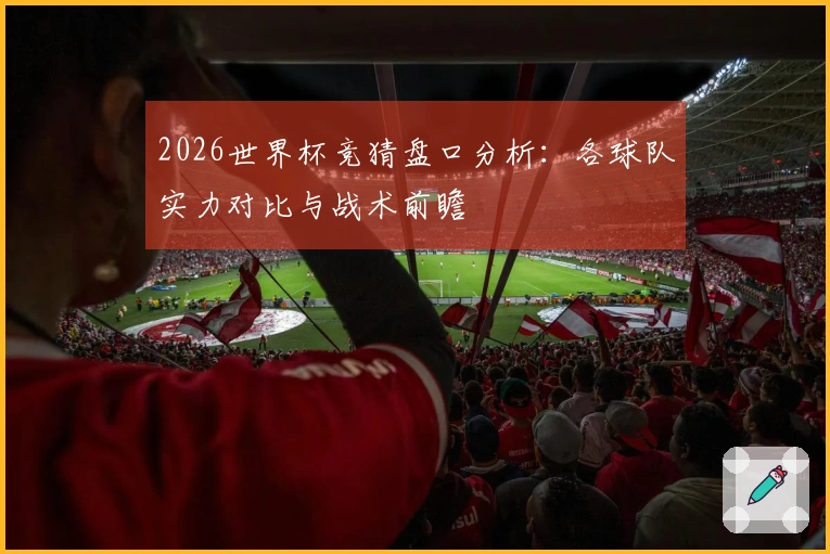 2026世界杯竞猜盘口分析:各球队实力对比与战术前瞻