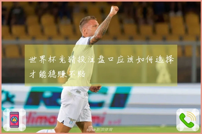 世界杯竞猜投注盘口应该如何选择才能稳赚不赔
